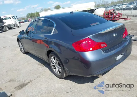 2012 Infiniti G37X z USA, uszkodzony, nr VIN JN1CV6AR2CM670616